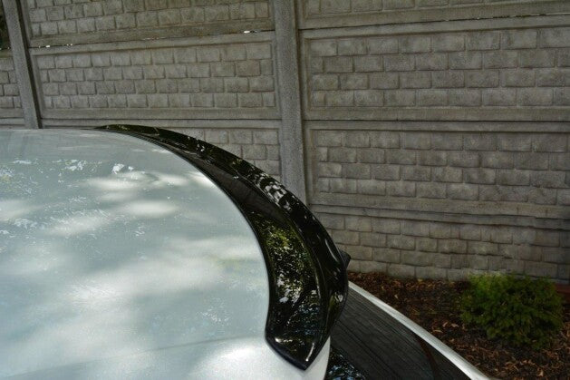 Heckspoiler Lippe passend für Renault Megane Hatchback MK4 schwarz Hochglanz
