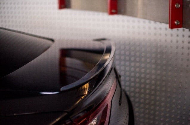 Heckspoiler Lippe passend für Renault Talisman schwarz Hochglanz