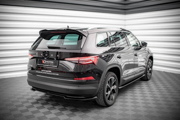 Heckspoiler Lippe passend für Skoda Kodiaq Mk1 FL schwarz Hochglanz