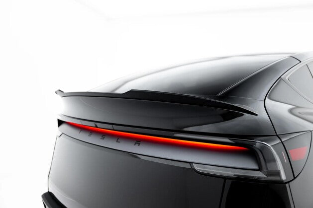 Heckspoiler Lippe passend für Tesla Model Y Premium Mk1 Facelift schwarz Hochglanz