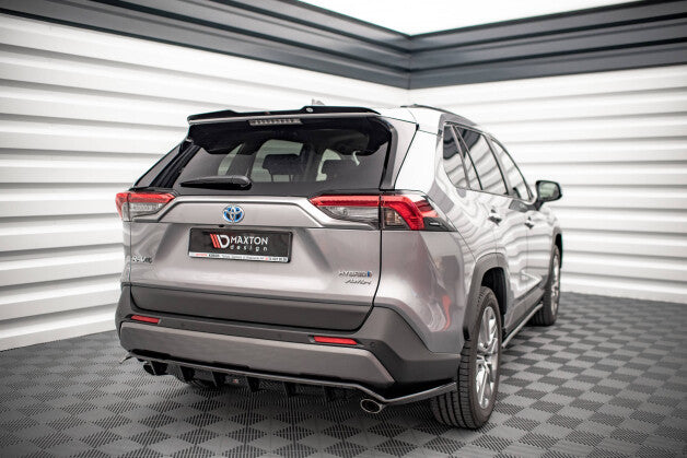 Heckspoiler Lippe passend für Toyota RAV4 Mk5 schwarz Hochglanz