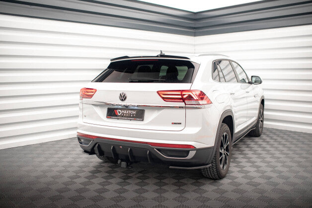 Heckspoiler Lippe passend für VW Atlas Cross Sport schwarz Hochglanz