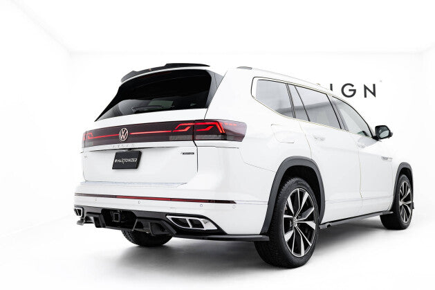 Heckspoiler Lippe passend für VW Atlas R-Line Mk1 FL 2 schwarz Hochglanz