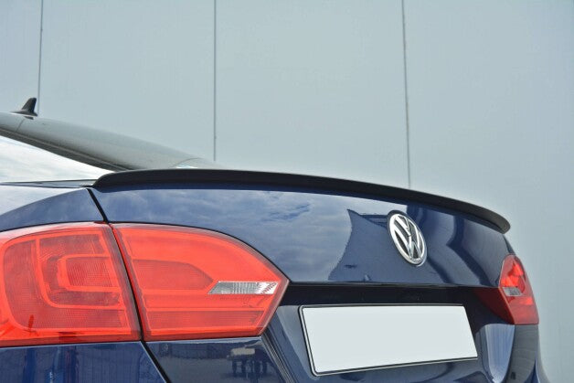 Heckspoiler Lippe passend für VW Jetta MK6 Limo vor FL schwarz Hochglanz
