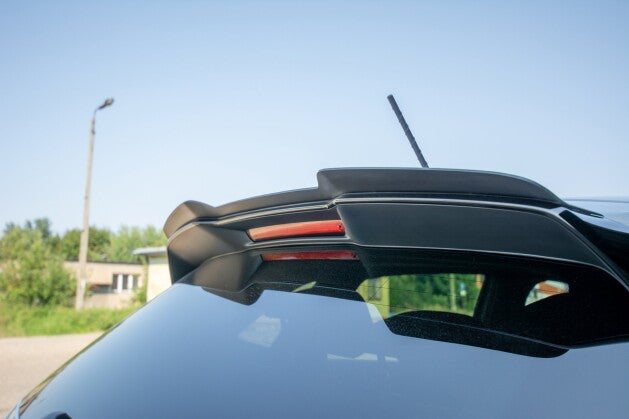 Heckspoiler Lippe passend für VW Polo GTI / R-line Mk6 schwarz Hochglanz