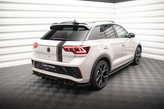 Heckspoiler Lippe passend für VW T-Roc R / R-Line Mk1 schwarz Hochglanz