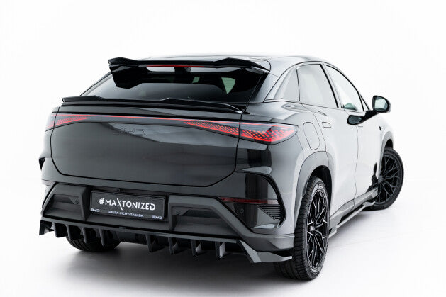 Heckspoiler Lippe unten passend für BYD Sealion 7 Mk1 schwarz Hochglanz