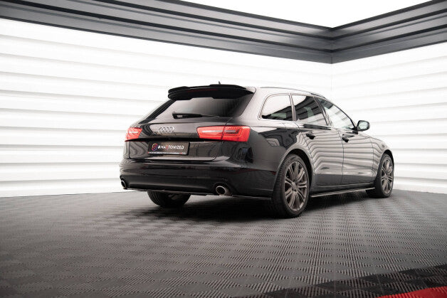 Heckspoiler Lippe V.1 passend für Audi A6 C7 Avant schwarz Hochglanz