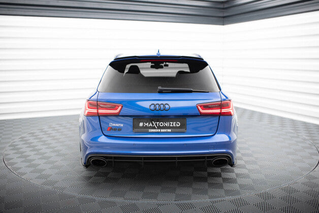 Heckspoiler Lippe V.1 passend für Audi RS6 C7 / C7 FL schwarz Hochglanz