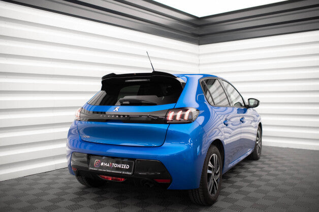 Heckspoiler Lippe V.1 passend für Peugeot 208 Mk2 schwarz Hochglanz