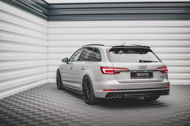 Heckspoiler Lippe V.2 passend für Audi S4 / A4 S-Line Avant B9 schwarz Hochglanz
