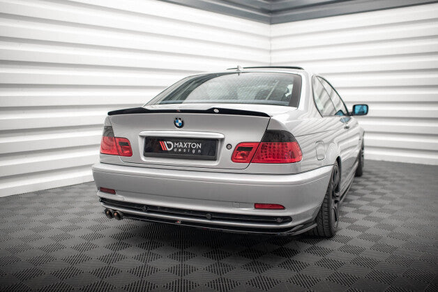 Heckspoiler Lippe V.2 passend für BMW 3er Coupe E46 schwarz Hochglanz