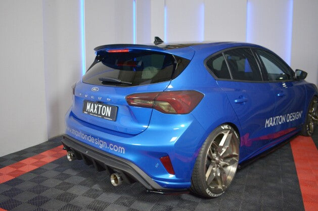 Heckspoiler Lippe V.2 passend für Ford Focus Hatchback ST-Line Mk4 schwarz Hochglanz