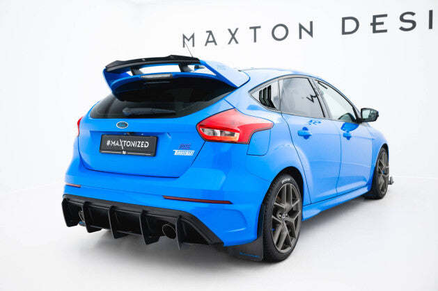 Heckspoiler Lippe V.2 passend für Ford Focus RS Mk3 schwarz Hochglanz