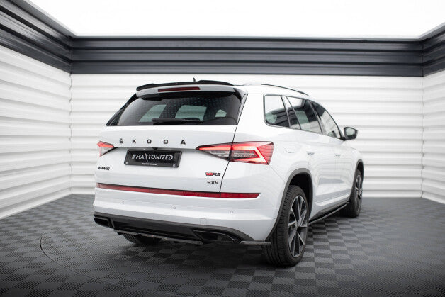 Heckspoiler Lippe V.2 passend für Skoda Kodiaq Mk1 Sportline/RS schwarz Hochglanz