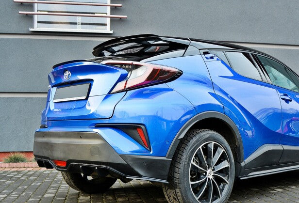 Heckspoiler Lippe V.2 passend für Toyota C-HR Mk1 schwarz Hochglanz