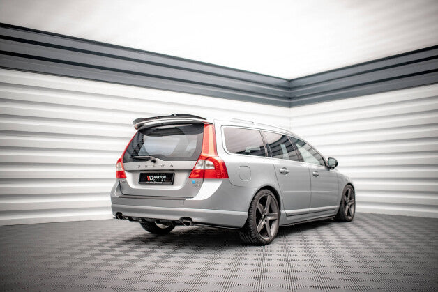 Heckspoiler Lippe V.2 passend für Volvo V70 Mk3 schwarz Hochglanz