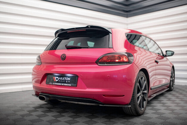 Heckspoiler Lippe V.2 passend für VW Scirocco Mk3 schwarz Hochglanz