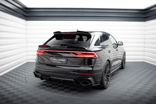 Heckspoiler oben 3D passend für Audi RSQ8 Mk1 FL schwarz Hochglanz