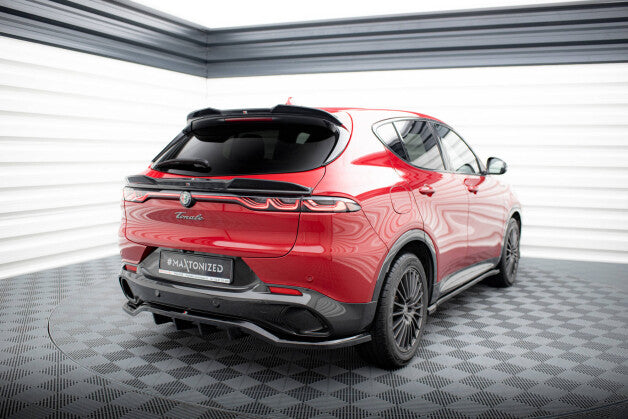 Heckspoiler unten 3D passend für Alfa Romeo Tonale Mk1 schwarz Hochglanz