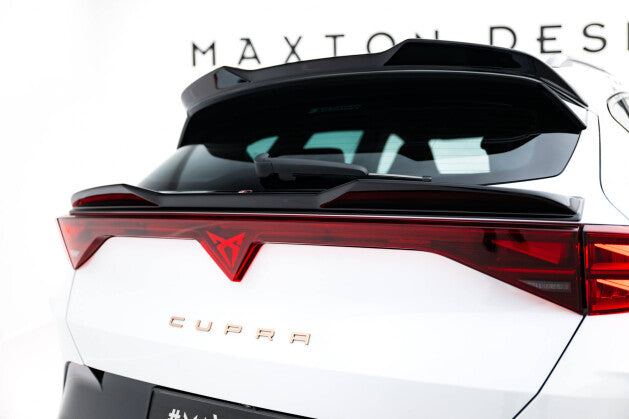 Heckspoiler unten 3D passend für CUPRA Formentor Mk1 FL schwarz Hochglanz