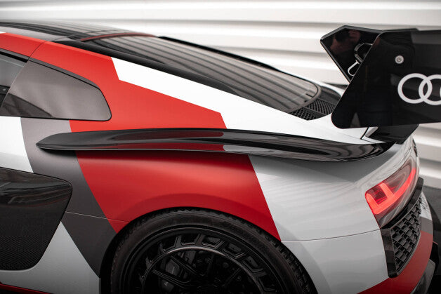 Hintere Seiten Wings passend für Audi R8 Mk2 FL schwarz Hochglanz