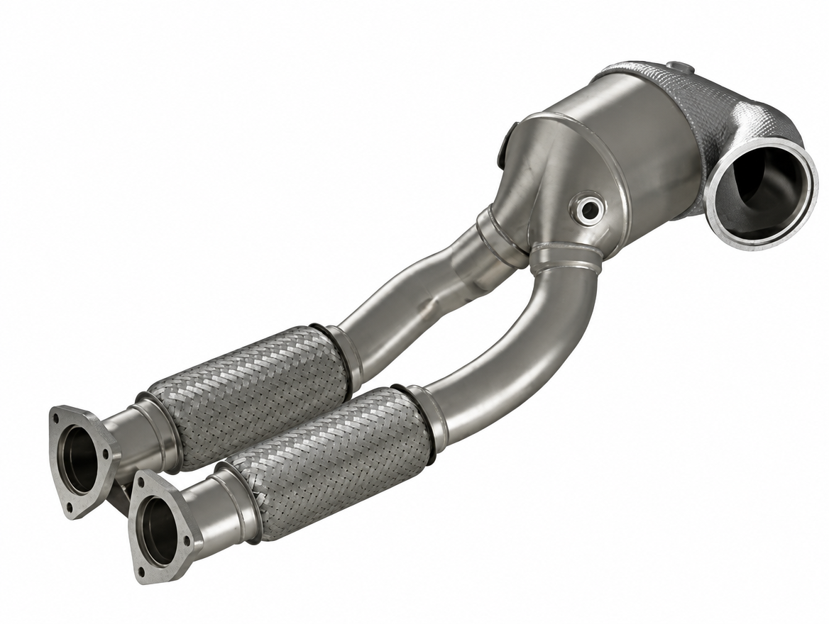 HJS Motorsport Tuning Downpipe – Symbolbild der Produktlinie