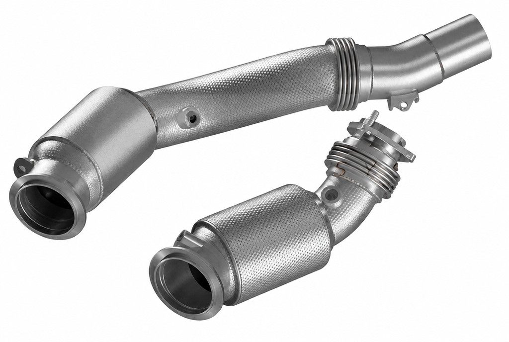 HJS Motorsport Tuning Downpipe – Symbolbild der Produktlinie