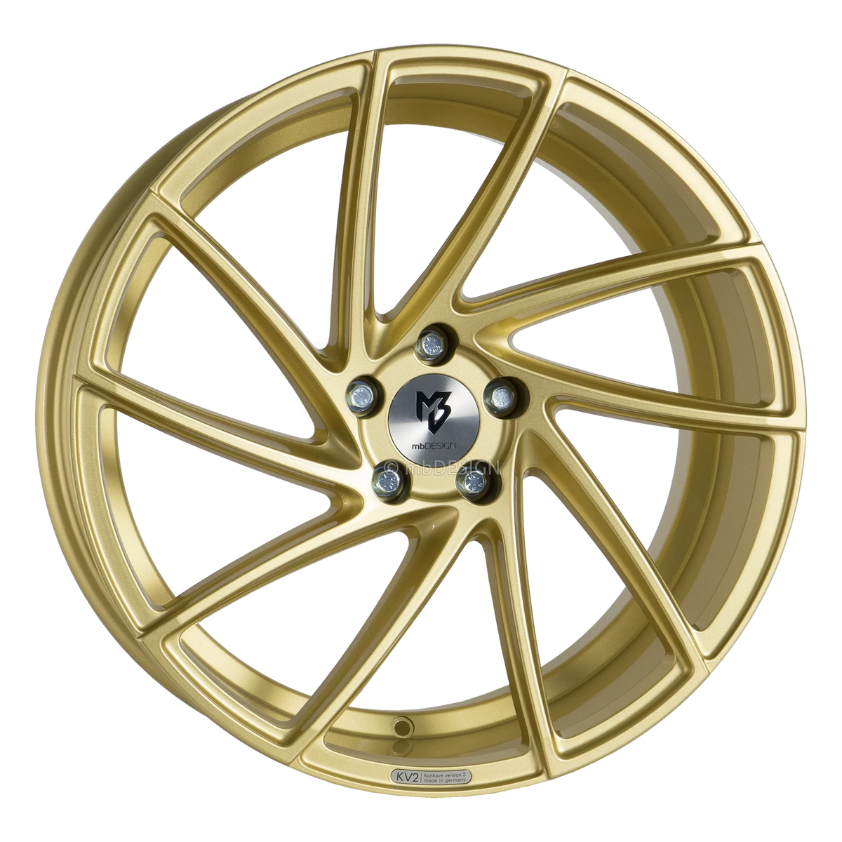 mbDESIGN KV2 gold glänzend