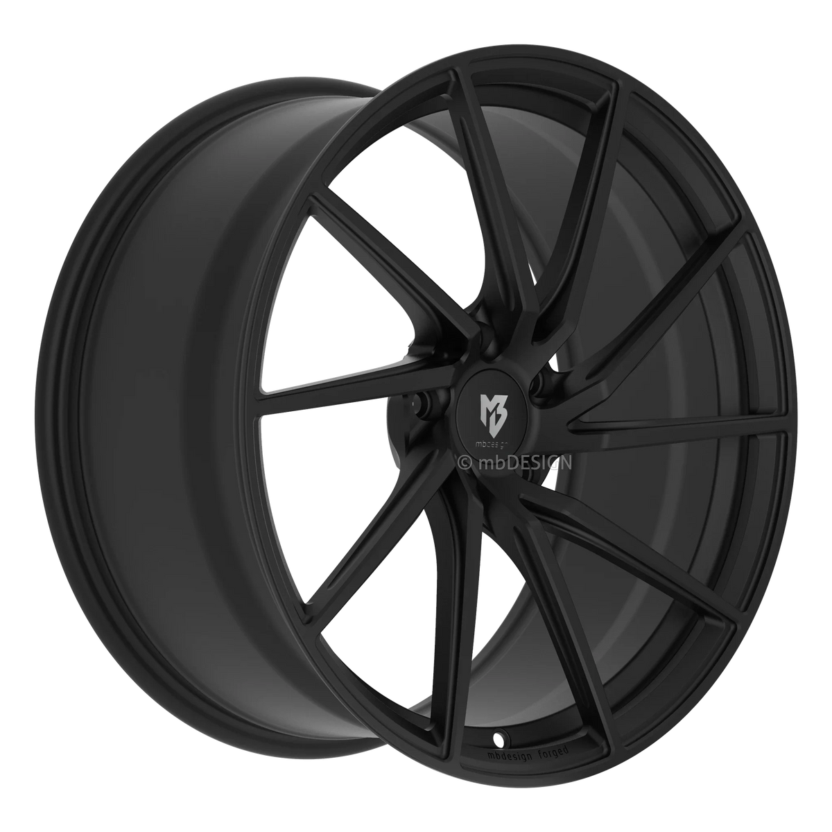 mbDESIGN SF2 schwarz stumpfmatt