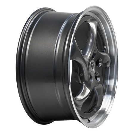 mbDESIGN TURBO grau glänzend poliert