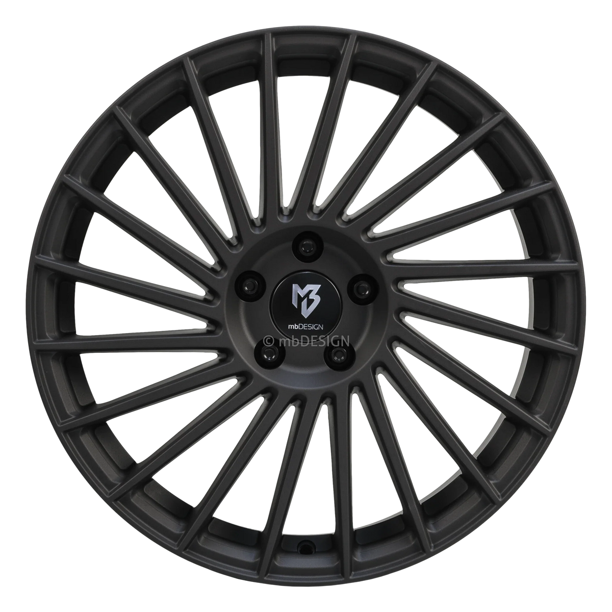 mbDESIGN VR3 schwarz stumpfmatt