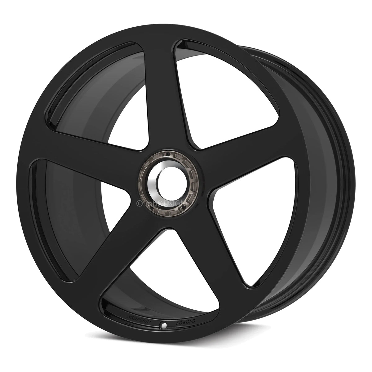 mbDESIGN JP Forged DC schwarz glänzend