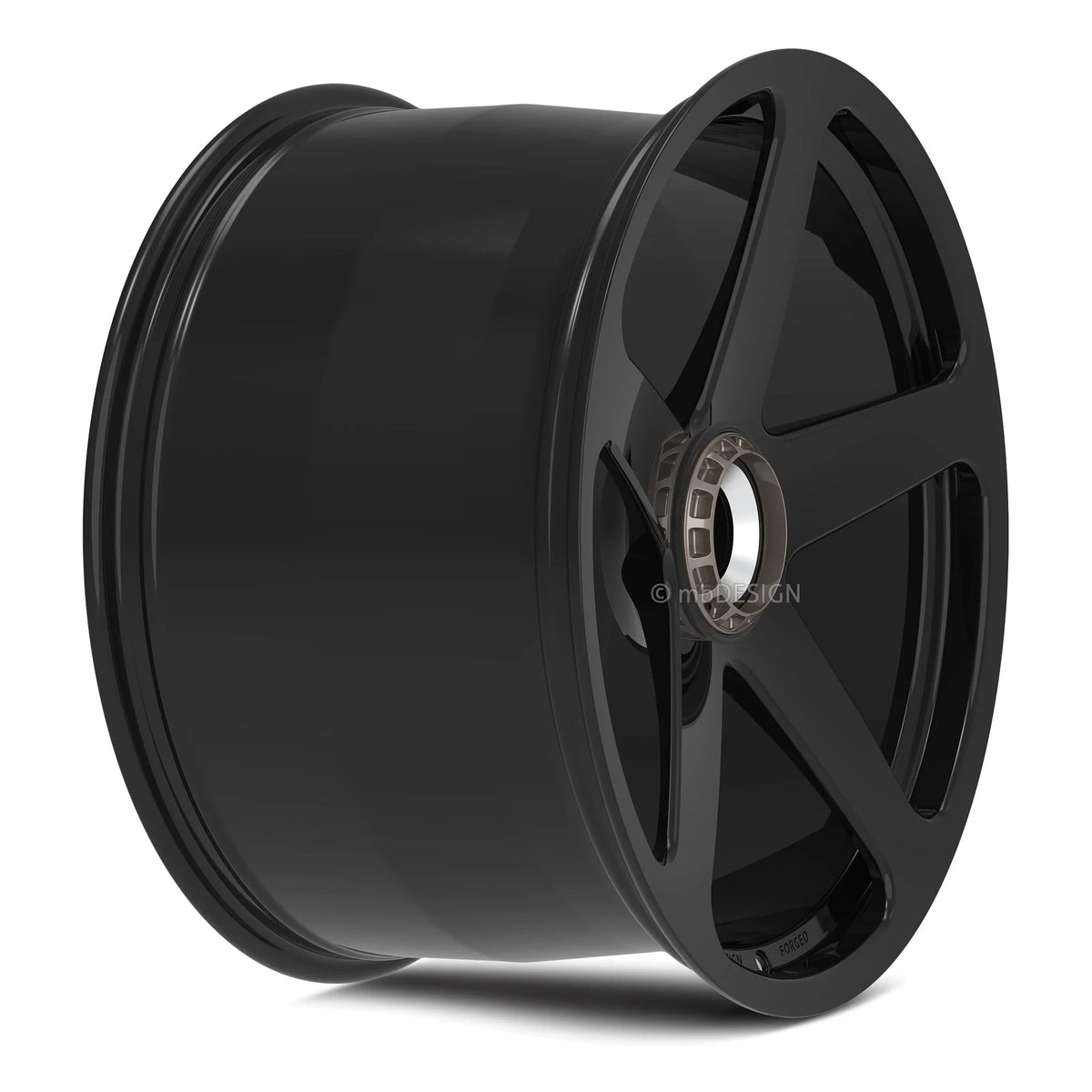 mbDESIGN JP Forged DC schwarz glänzend