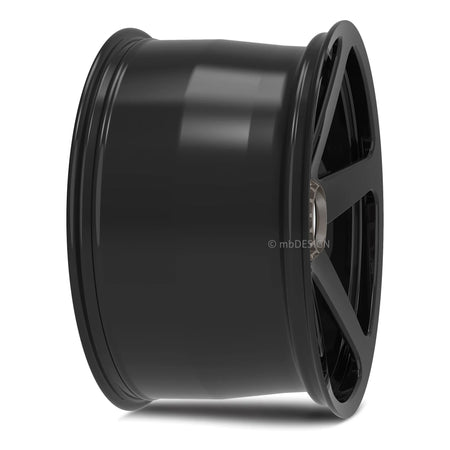 mbDESIGN JP Forged DC schwarz glänzend