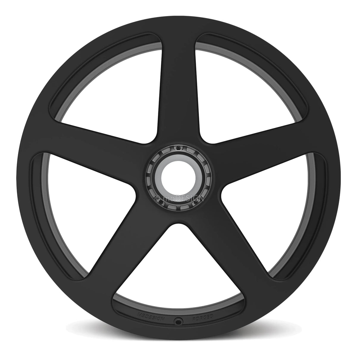 mbDESIGN JP Forged DC schwarz seidenmatt