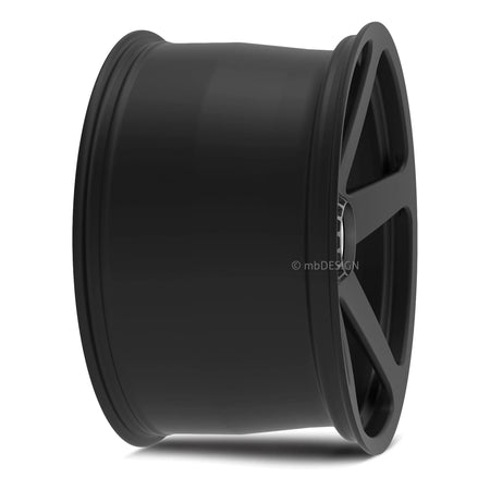 mbDESIGN JP Forged DC schwarz seidenmatt