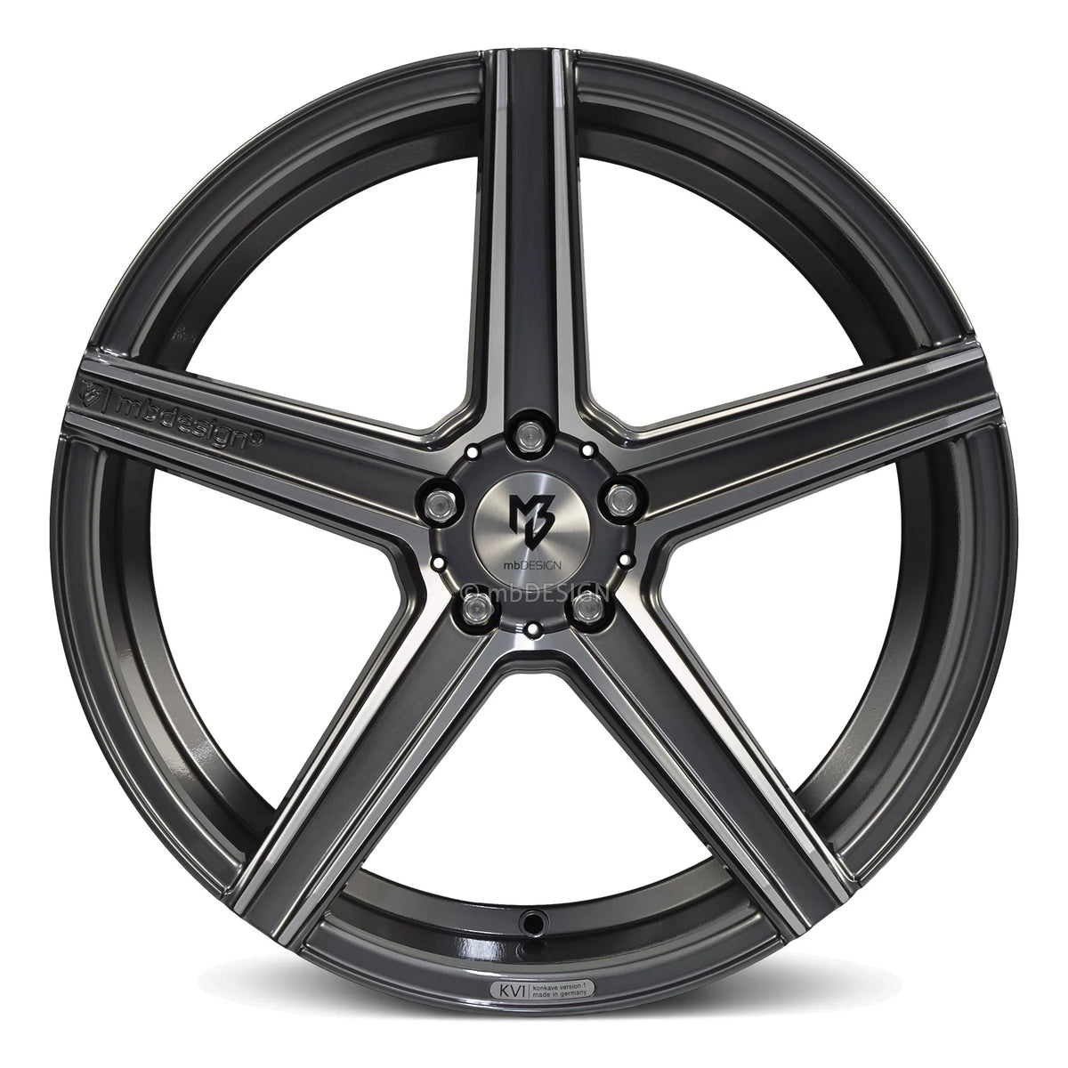 mbDESIGN KV1 DC grau glänzend poliert
