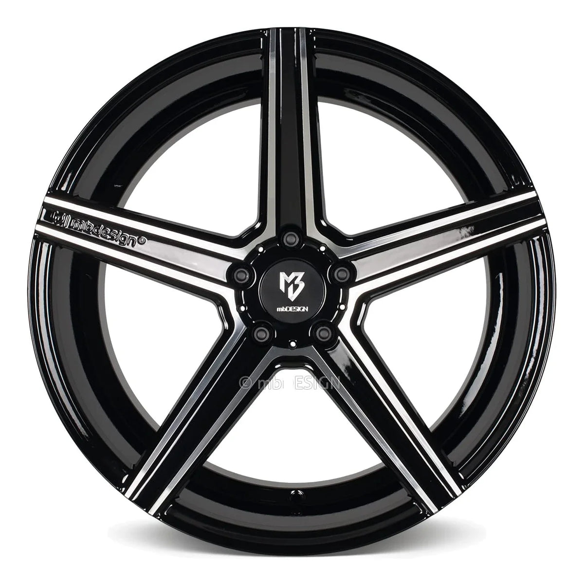 mbDESIGN KV1 DC schwarz glänzend poliert