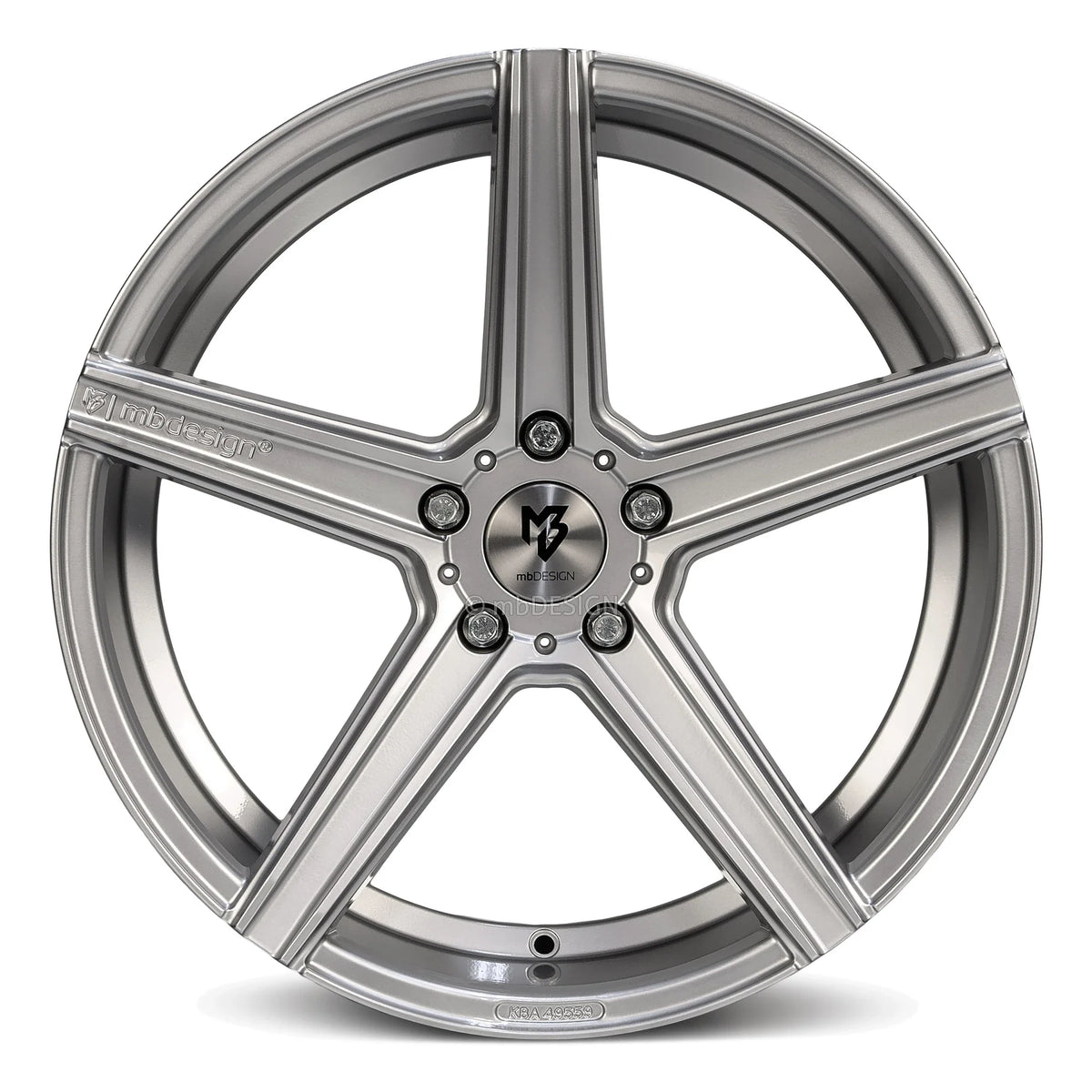 mbDESIGN KV1 DC silber glänzend