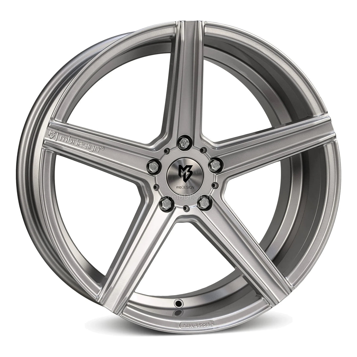 mbDESIGN KV1 DC silber glänzend