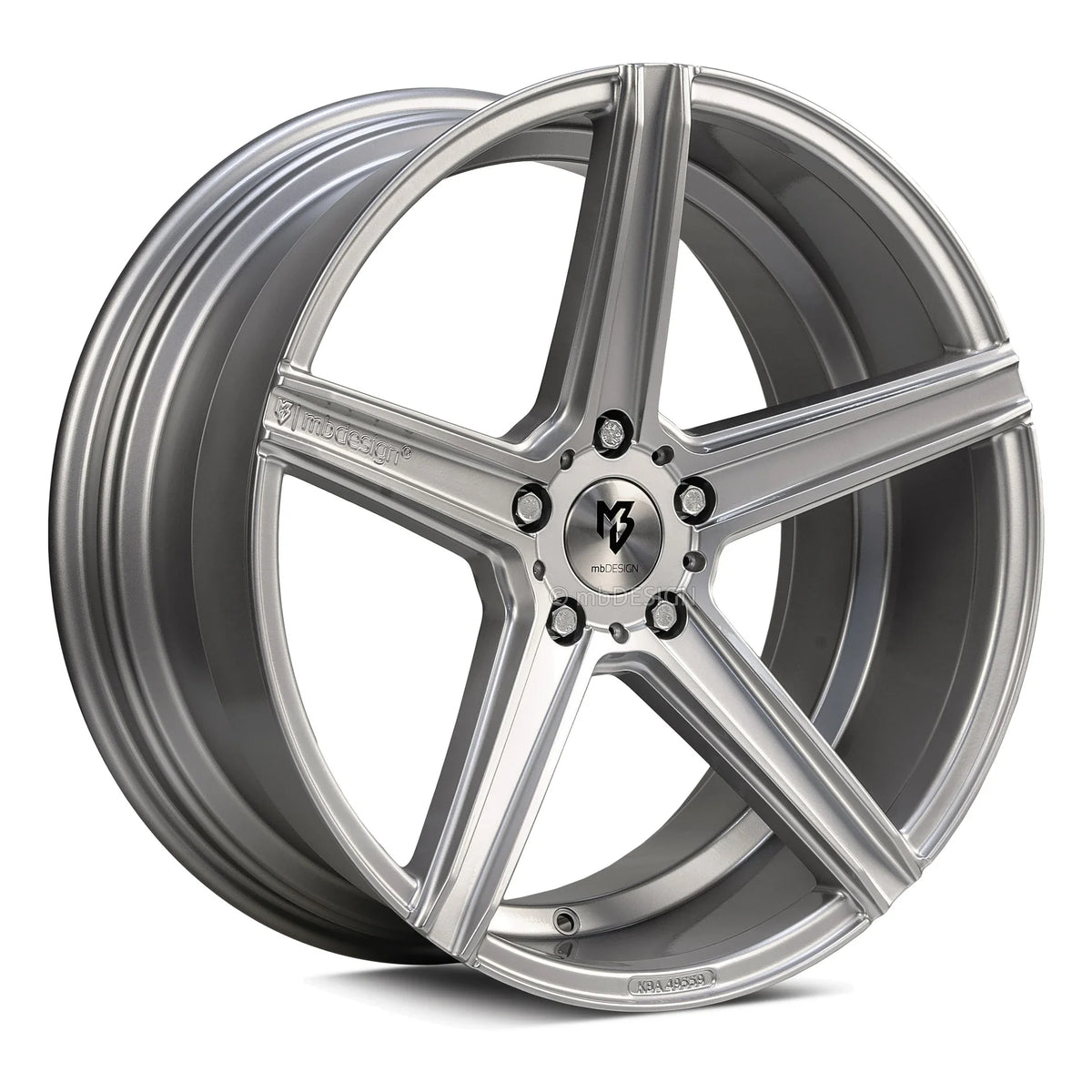 mbDESIGN KV1 DC silber glänzend