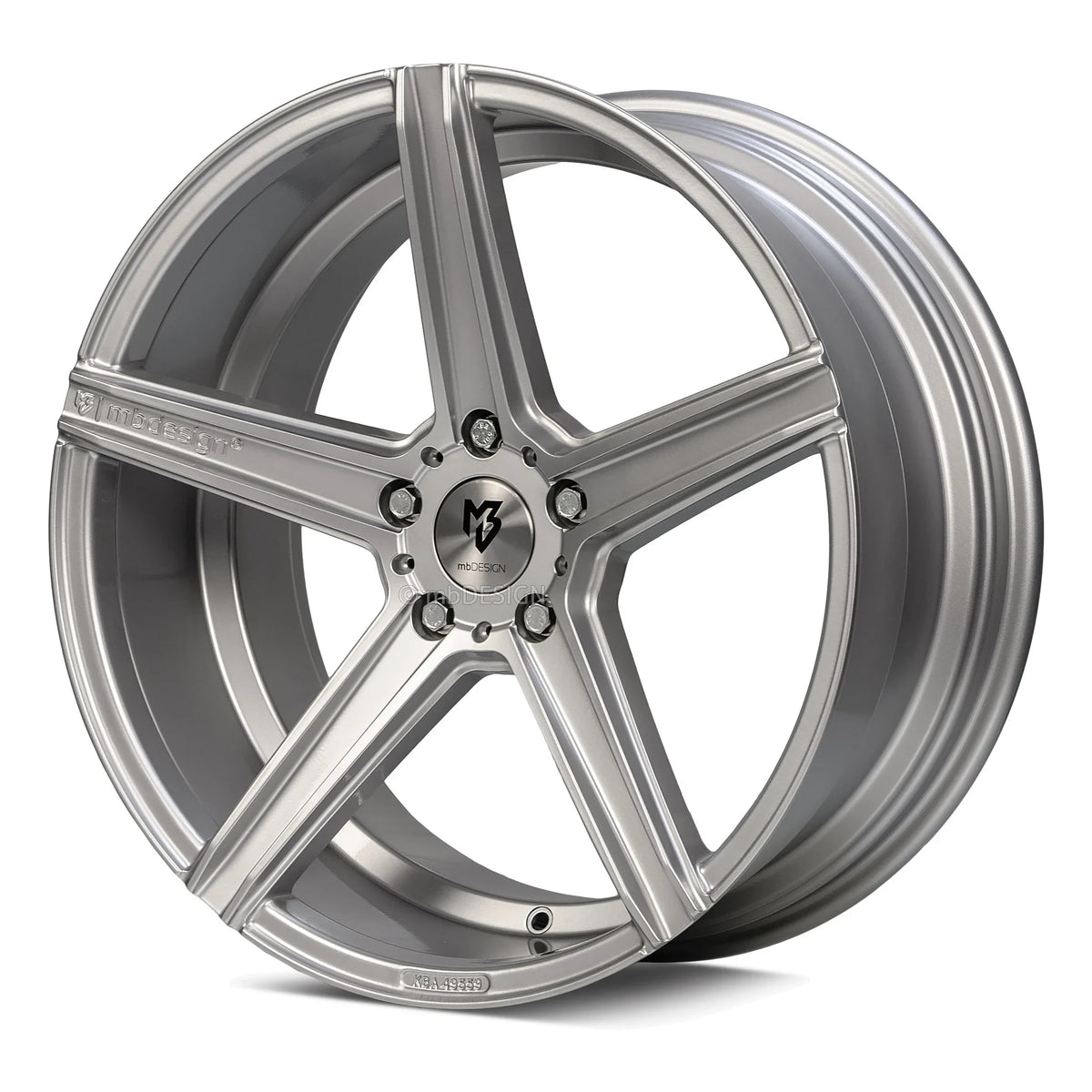 mbDESIGN KV1 DC silber glänzend