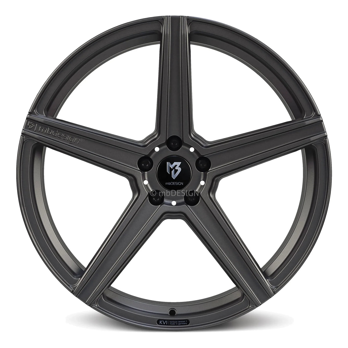 mbDESIGN KV1 S C grau matt