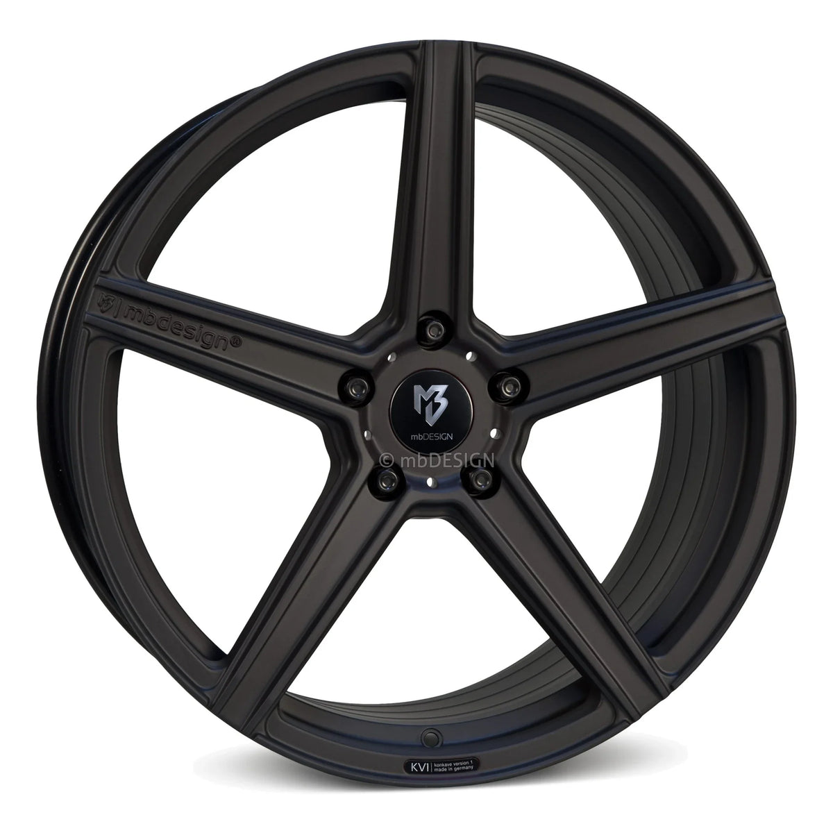 mbDESIGN KV1 S C schwarz stumpfmatt
