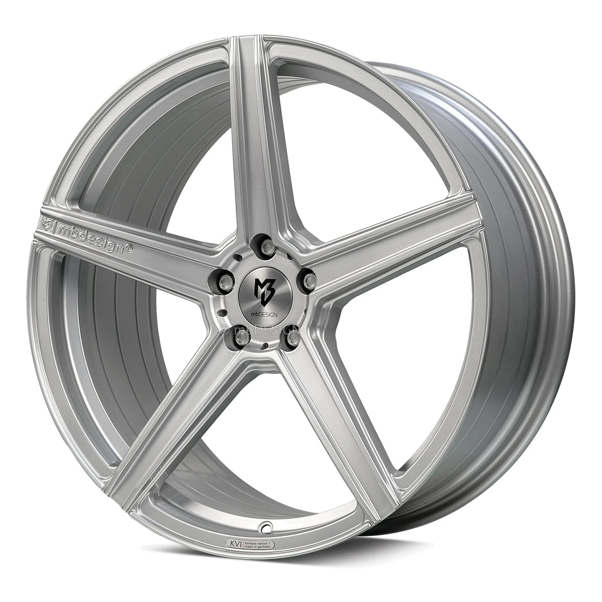 mbDESIGN KV1 S C silber glänzend