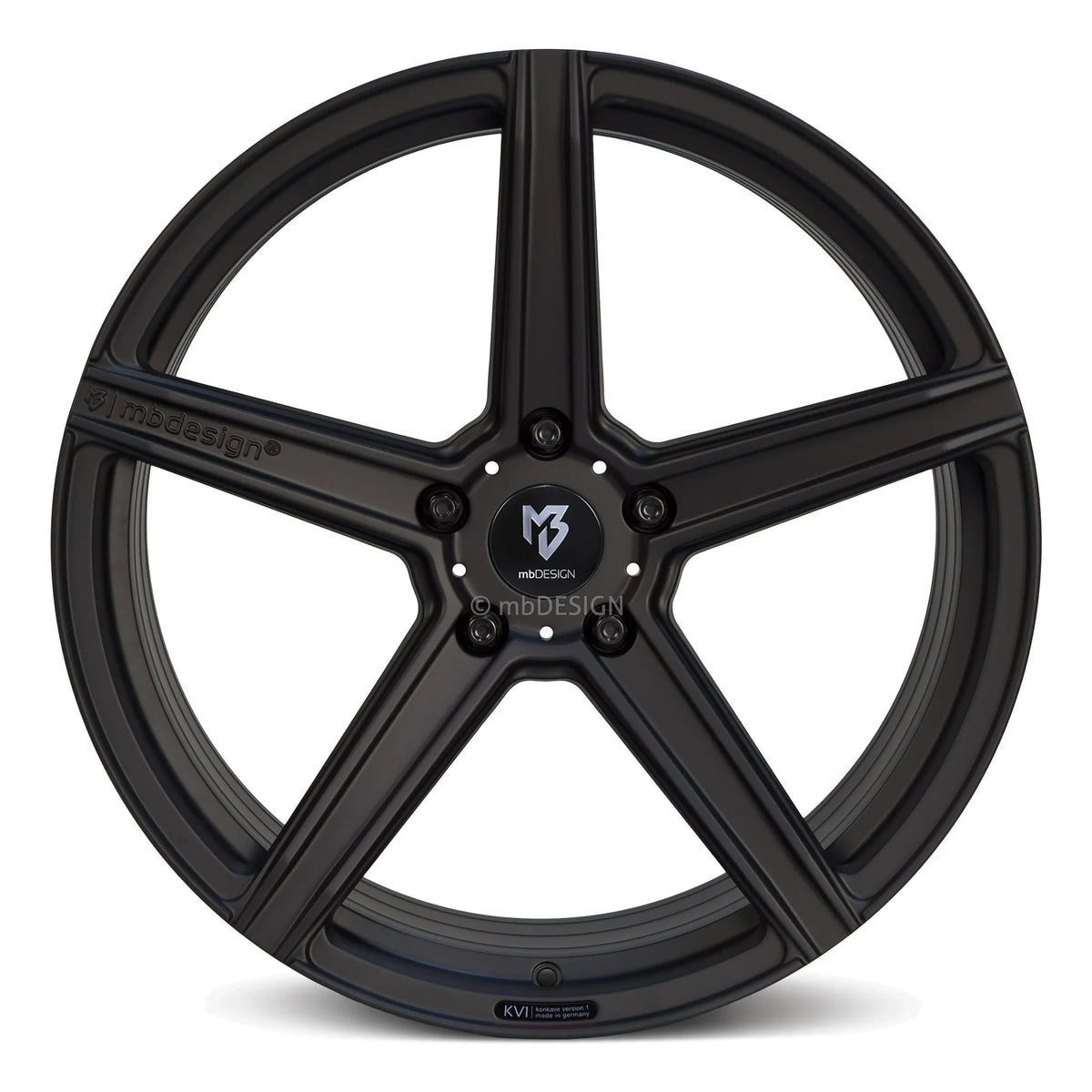 mbDESIGN KV1 S DC schwarz stumpfmatt