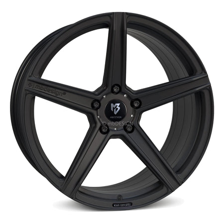 mbDESIGN KV1 S DC schwarz stumpfmatt