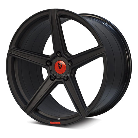 mbDESIGN KV1 S DC schwarz stumpfmatt