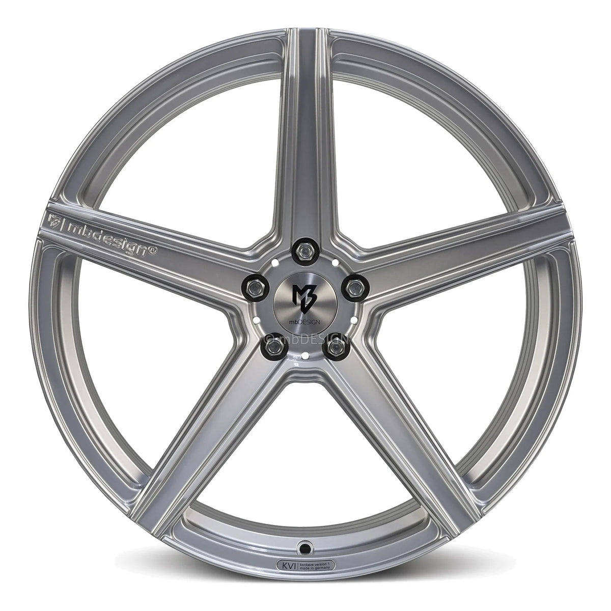 mbDESIGN KV1 S DC silber glänzend